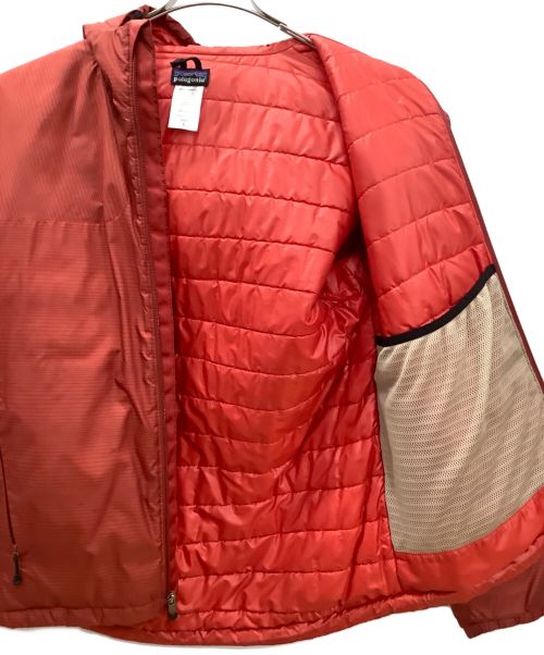 Patagonia（パタゴニア）Patagonia (パタゴニア) Patagonia マイクロパフフーデッドジャケット レッド サイズ:Sの古着・服飾アイテム