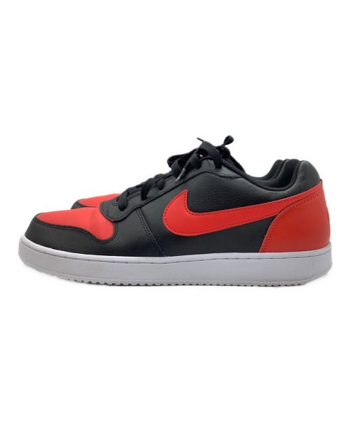 NIKE（ナイキ）NIKE (ナイキ) NIKE Ebernon Low ローカットスニーカー ブラック×レッド サイズ:US11.5の古着・服飾アイテム