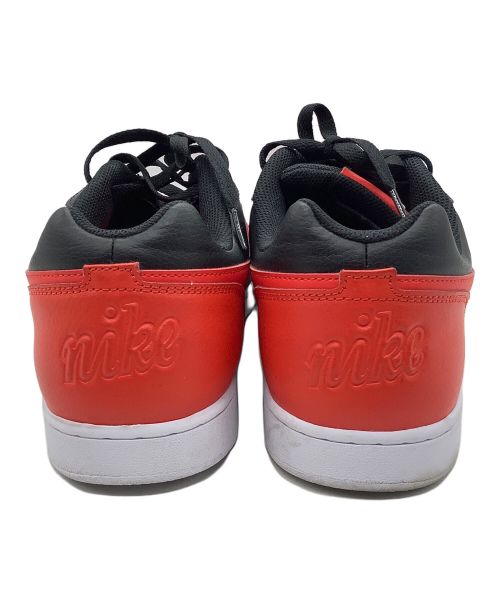 NIKE（ナイキ）NIKE (ナイキ) NIKE Ebernon Low ローカットスニーカー ブラック×レッド サイズ:US11.5の古着・服飾アイテム