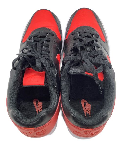 NIKE（ナイキ）NIKE (ナイキ) NIKE Ebernon Low ローカットスニーカー ブラック×レッド サイズ:US11.5の古着・服飾アイテム
