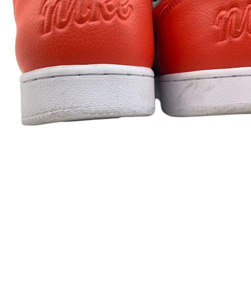 NIKE（ナイキ）NIKE (ナイキ) NIKE Ebernon Low ローカットスニーカー ブラック×レッド サイズ:US11.5の古着・服飾アイテム