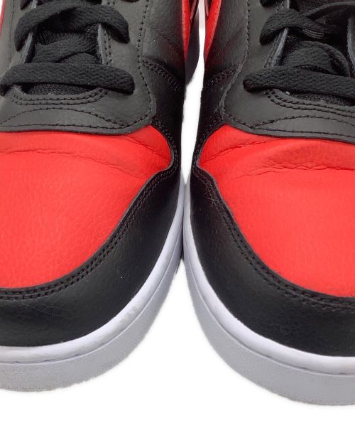NIKE（ナイキ）NIKE (ナイキ) NIKE Ebernon Low ローカットスニーカー ブラック×レッド サイズ:US11.5の古着・服飾アイテム