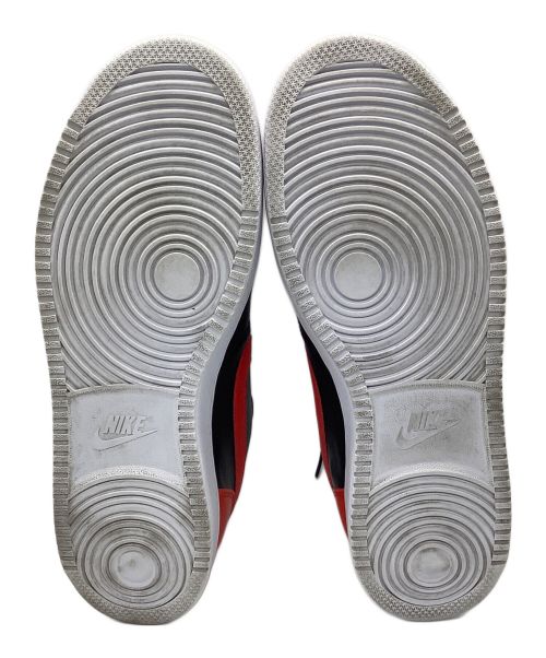 NIKE（ナイキ）NIKE (ナイキ) NIKE Ebernon Low ローカットスニーカー ブラック×レッド サイズ:US11.5の古着・服飾アイテム