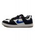 NIKE (ナイキ) キャンバススニーカー ブラック×ホワイト サイズ:UK8.5：5000円