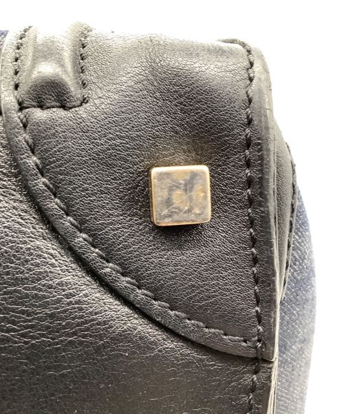 CELINE（セリーヌ）CELINE (セリーヌ) CELINE トートバッグ　ラゲージミニ ブラック×インディゴの古着・服飾アイテム