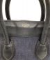 CELINE (セリーヌ) CELINE トートバッグ　ラゲージミニ ブラック×インディゴ：72000円