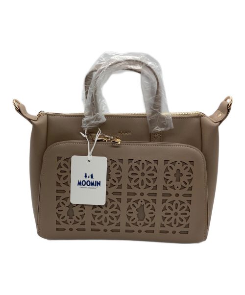 MOOMIN（ムーミン）MOOMIN (ムーミン) 2WAYショルダーバッグ ベージュの古着・服飾アイテム