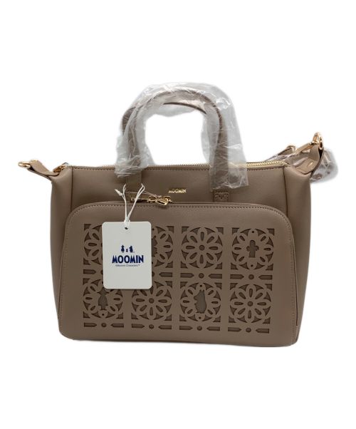 MOOMIN（ムーミン）MOOMIN (ムーミン) 2WAYショルダーバッグ ベージュの古着・服飾アイテム
