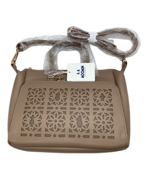 MOOMIN（ムーミン）MOOMIN (ムーミン) 2WAYショルダーバッグ ベージュの古着・服飾アイテム