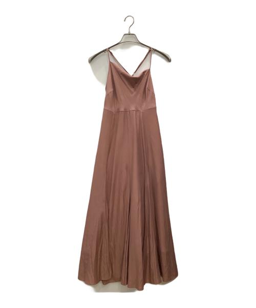 Snidel（スナイデル）Snidel (スナイデル) 深Vニットセットキャミワンピース ピンクの古着・服飾アイテム