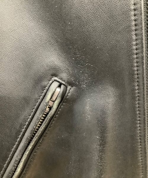 FREAK'S STORE（フリークスストア）FREAK'S STORE (フリークスストア) FREAK'S STORE　ダブルライダースジャケット ブラック サイズ:Lの古着・服飾アイテム