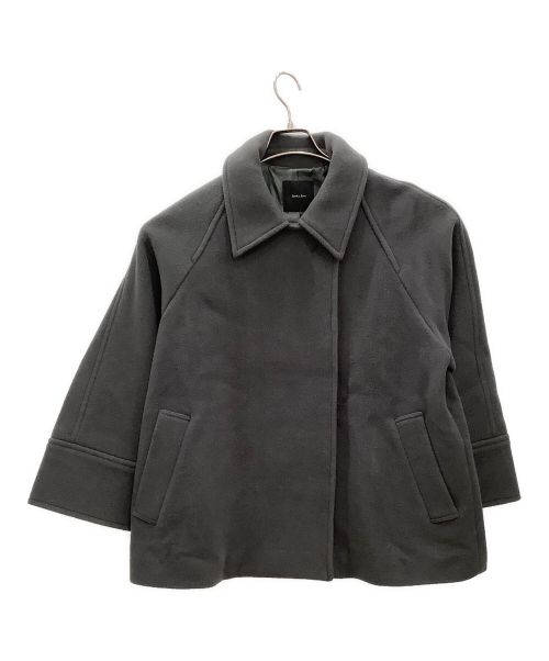Spick and Span（スピックアンドスパン）Spick and Span (スピックアンドスパン) Spick and Span　モッサステンカラーコート グレー サイズ:38の古着・服飾アイテム