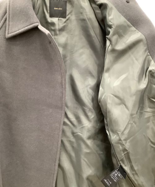 Spick and Span（スピックアンドスパン）Spick and Span (スピックアンドスパン) Spick and Span　モッサステンカラーコート グレー サイズ:38の古着・服飾アイテム