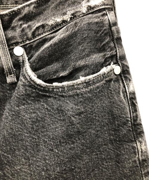 upper hights（アッパーハイツ）upper hights (アッパーハイツ) デニムパンツ ブラック サイズ:23の古着・服飾アイテム