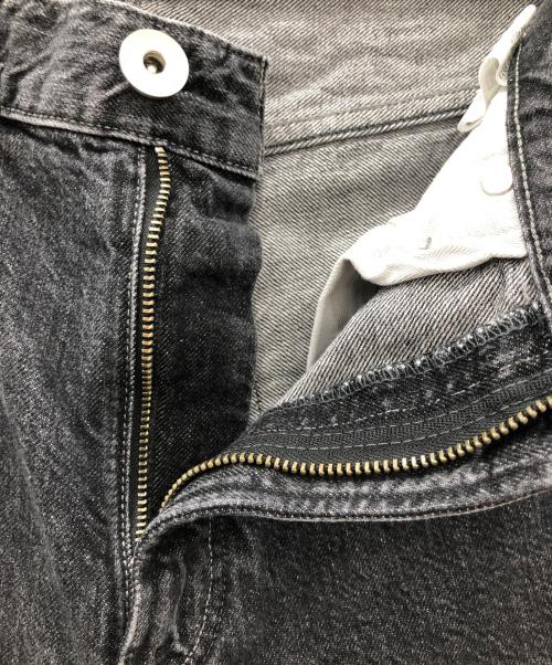 upper hights（アッパーハイツ）upper hights (アッパーハイツ) デニムパンツ ブラック サイズ:23の古着・服飾アイテム