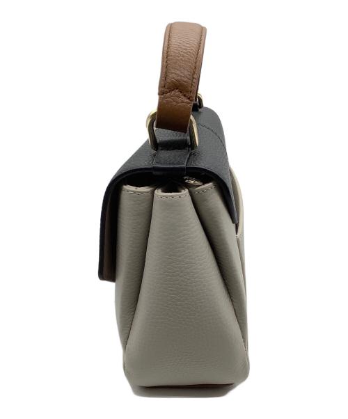 FURLA（フルラ）FURLA (フルラ) 2WAYショルダーバッグ ベージュ×ブラックの古着・服飾アイテム