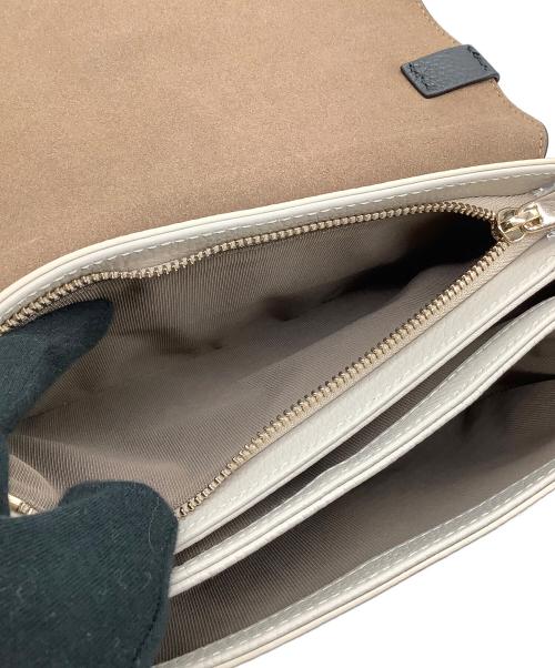 FURLA（フルラ）FURLA (フルラ) 2WAYショルダーバッグ ベージュ×ブラックの古着・服飾アイテム