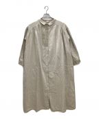 TSUHARU by samansa Mos2ツハル バイ サマンサモスモス）の古着「シャツワンピース」｜ベージュ