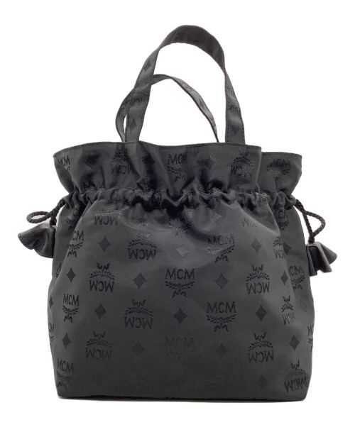 MCM（エムシーエム）MCM (エムシーエム) ハンドポーチ ブラックの古着・服飾アイテム