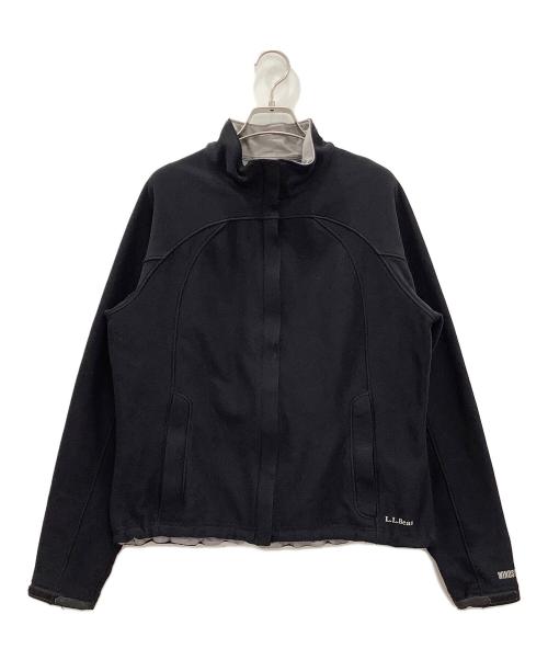 L.L.Bean（エルエルビーン）L.L.Bean (エルエルビーン) ソフトシェル ウィンドストッパーフリースジャケット ブラック サイズ:SIZE Lの古着・服飾アイテム
