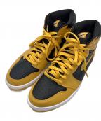 NIKEナイキ）の古着「AIR JORDAN 1 RETRO HIGH OG POLLEN」｜ブラック×イエロー