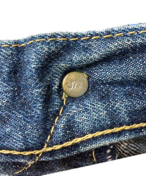 LEVI'S（リーバイス）LEVI'S (リーバイス) デニムパンツ　LEVI'S　メンズ　ネイビー　140周年 日本製 裏ボタンJ22 ネイビー サイズ:W32×L36の古着・服飾アイテム