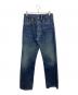 LEVI'S（リーバイス）の古着「デニムパンツ　LEVI'S　メンズ　ネイビー　140周年 日本製 裏ボタンJ22」｜ネイビー