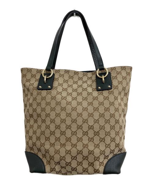 GUCCI（グッチ）GUCCI (グッチ) トートバッグ ベージュの古着・服飾アイテム