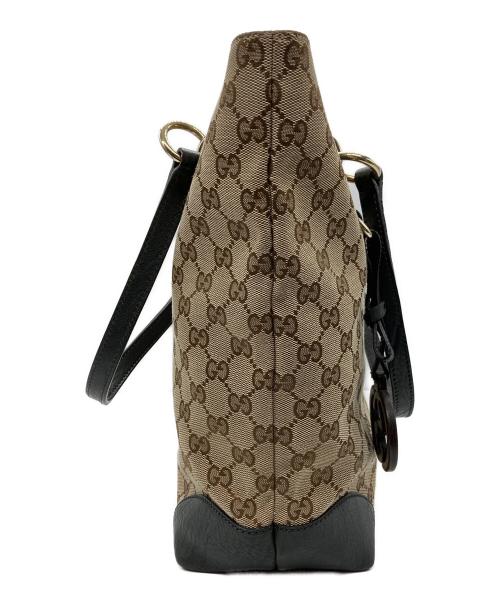GUCCI（グッチ）GUCCI (グッチ) トートバッグ ベージュの古着・服飾アイテム