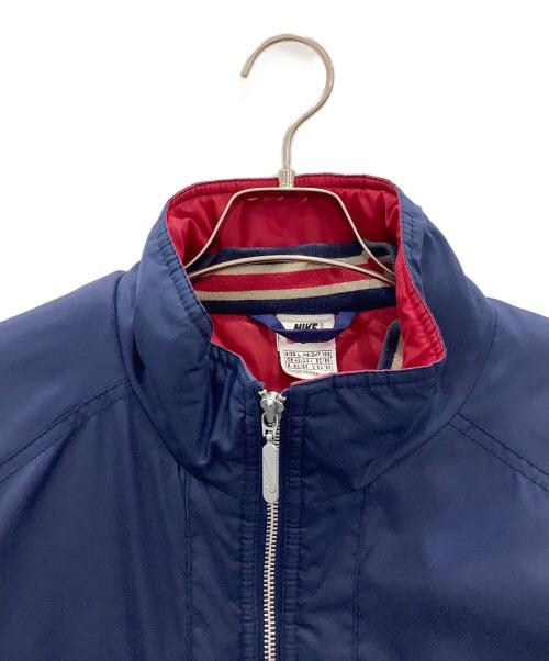 NIKE（ナイキ）NIKE (ナイキ) 90'sベンチコートNIKEネイビーヨゴレ有 ネイビー サイズ:SIZE Lの古着・服飾アイテム