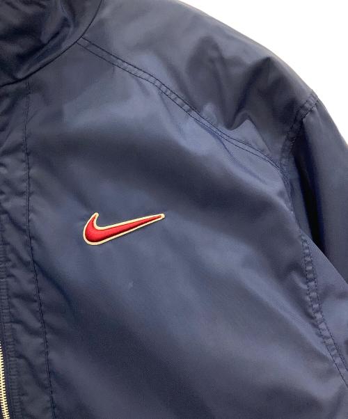 NIKE（ナイキ）NIKE (ナイキ) 90'sベンチコートNIKEネイビーヨゴレ有 ネイビー サイズ:SIZE Lの古着・服飾アイテム