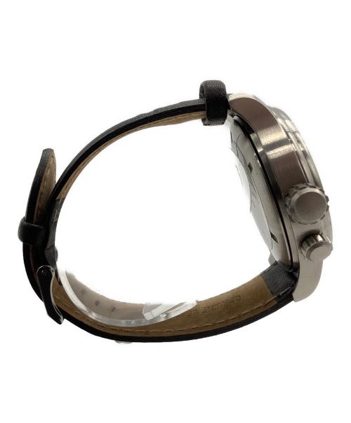 Aeromatic（エアロマチック）Aeromatic (エアロマチック) Aeromatic　クロノグラフ ブラックの古着・服飾アイテム