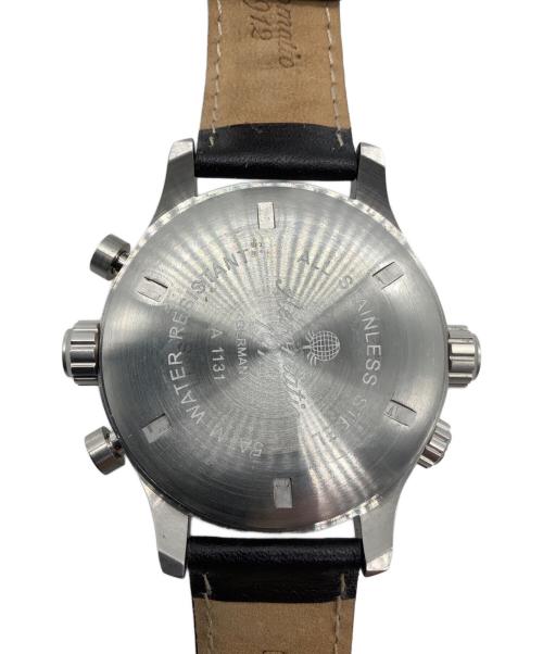 Aeromatic（エアロマチック）Aeromatic (エアロマチック) Aeromatic　クロノグラフ ブラックの古着・服飾アイテム