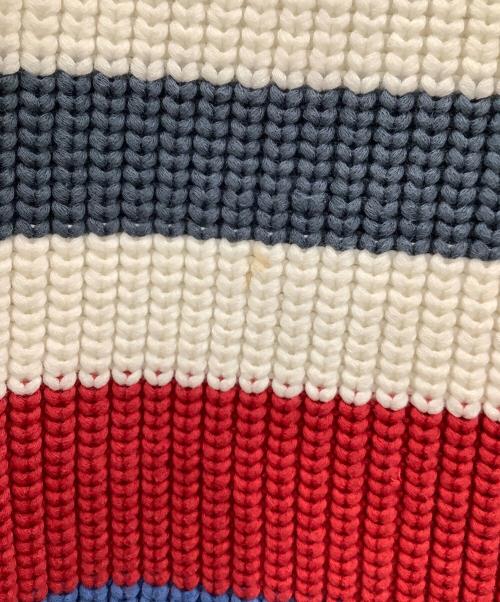 LOEWE（ロエベ）LOEWE (ロエベ) マルチボーダーニット マルチカラー サイズ:Lの古着・服飾アイテム