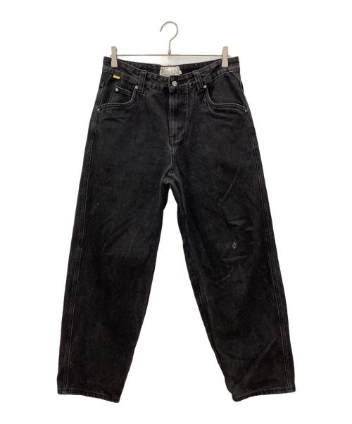 Dime（ダイム）Dime (ダイム) ワイドフィットデニムパンツ ブラック サイズ:6の古着・服飾アイテム