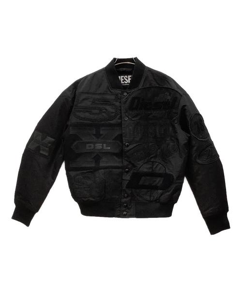 DIESEL（ディーゼル）DIESEL (ディーゼル) ボンバージャケット ブラック サイズ:Lの古着・服飾アイテム
