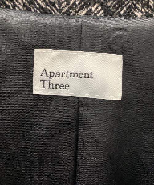 apartment Three（アパートメントスリー）apartment Three (アパートメントスリー) コート ブラック サイズ:2の古着・服飾アイテム