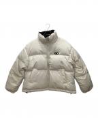 KAOYORI NAKAMIカオヨリナカミ）の古着「リバーシブルダウンジャケット」｜ベージュ