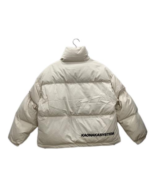 KAOYORI NAKAMI（カオヨリナカミ）KAOYORI NAKAMI (カオヨリナカミ) リバーシブルダウンジャケット ベージュ サイズ:Sの古着・服飾アイテム