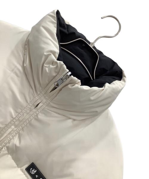 KAOYORI NAKAMI（カオヨリナカミ）KAOYORI NAKAMI (カオヨリナカミ) リバーシブルダウンジャケット ベージュ サイズ:Sの古着・服飾アイテム