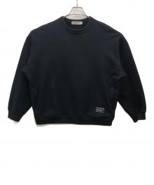 COOTIE PRODUCTIONS（クーティープロダクツ）の古着「Compact Yarn Crewneck Sweatshirt」｜ブラック