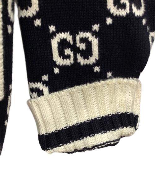 GUCCI（グッチ）GUCCI (グッチ) ニットパーカー ベージュ サイズ:Lの古着・服飾アイテム