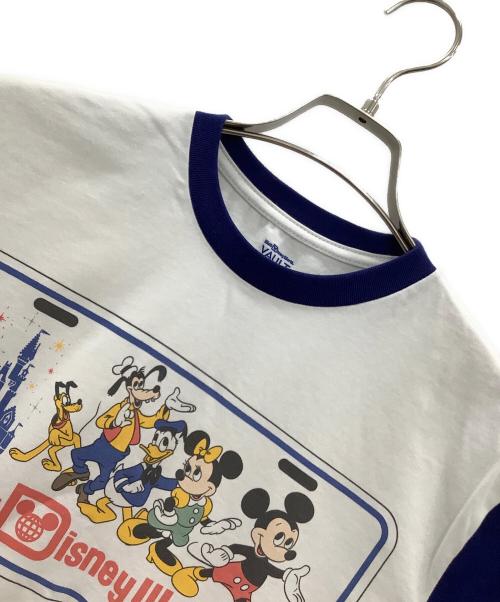 VAULT（ボルト）VAULT (ボルト) Tシャツ ネイビー×ホワイト サイズ:XSの古着・服飾アイテム