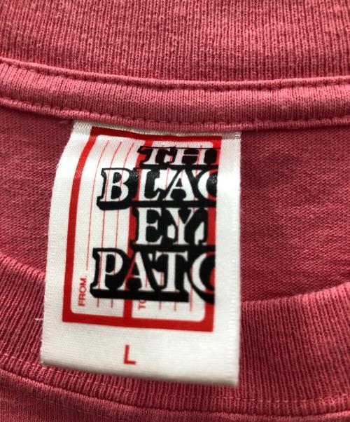 BlackEyePatch（ブラックアイパッチ）BlackEyePatch (ブラックアイパッチ) プリントTシャツ ピンク サイズ:Lの古着・服飾アイテム