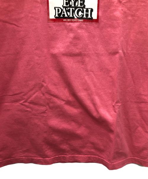 BlackEyePatch（ブラックアイパッチ）BlackEyePatch (ブラックアイパッチ) プリントTシャツ ピンク サイズ:Lの古着・服飾アイテム
