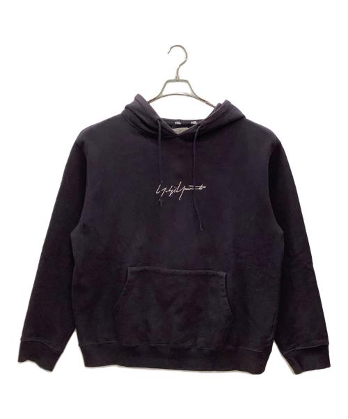 Yohji Yamamoto pour homme（ヨウジヤマモト プールオム）Yohji Yamamoto pour homme (ヨウジヤマモト プールオム) New Era (ニューエラ) Yohji Yamamoto pour homme × New Era　プルオーバーパーカー ネイビー サイズ:６の古着・服飾アイテム