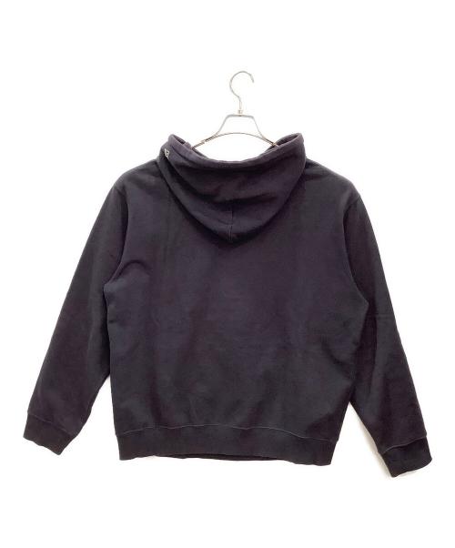 Yohji Yamamoto pour homme（ヨウジヤマモト プールオム）Yohji Yamamoto pour homme (ヨウジヤマモト プールオム) New Era (ニューエラ) Yohji Yamamoto pour homme × New Era　プルオーバーパーカー ネイビー サイズ:６の古着・服飾アイテム