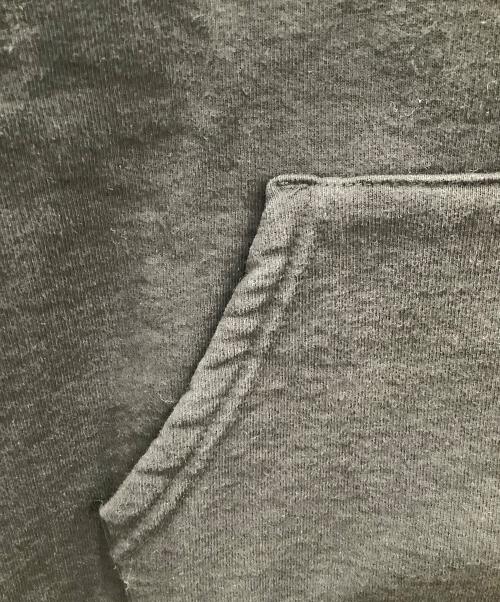 SUPREME（シュプリーム）SUPREME (シュプリーム) Supreme　S Logo Split Hooded Sweatshirt ブラック×ホワイト サイズ:Sの古着・服飾アイテム