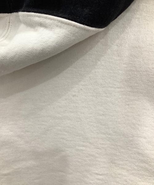 SUPREME（シュプリーム）SUPREME (シュプリーム) Supreme　S Logo Split Hooded Sweatshirt ブラック×ホワイト サイズ:Sの古着・服飾アイテム