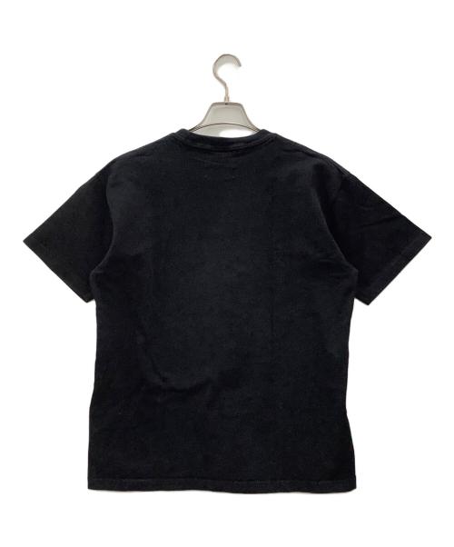 Yohji Yamamoto pour homme（ヨウジヤマモト プールオム）Yohji Yamamoto pour homme (ヨウジヤマモト プールオム) New Era (ニューエラ) 刺繍Tシャツ ブラック サイズ:XLの古着・服飾アイテム